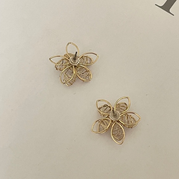 Handmade Sakura Earrings - Picture 3 of 3
